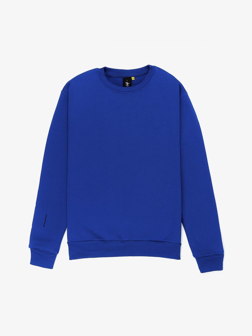 lux pin sweatshirt details no pin true blue