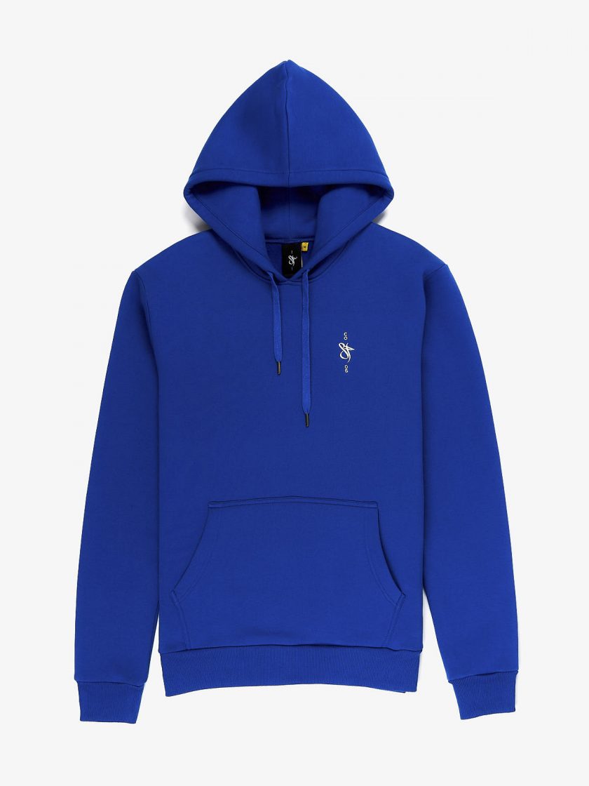 sf crew emblem hoodie true blue