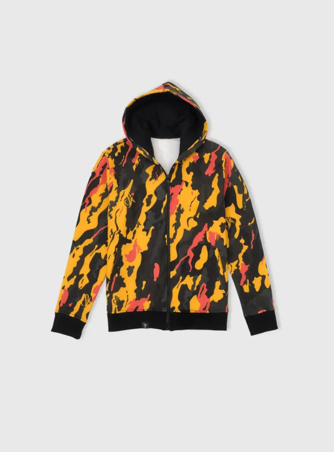 Platan Camo Standfor hoodie Acid